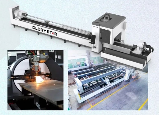 力星激光NS-6024HG三卡盤激光切管機(jī)比肩某快，風(fēng)靡全球！