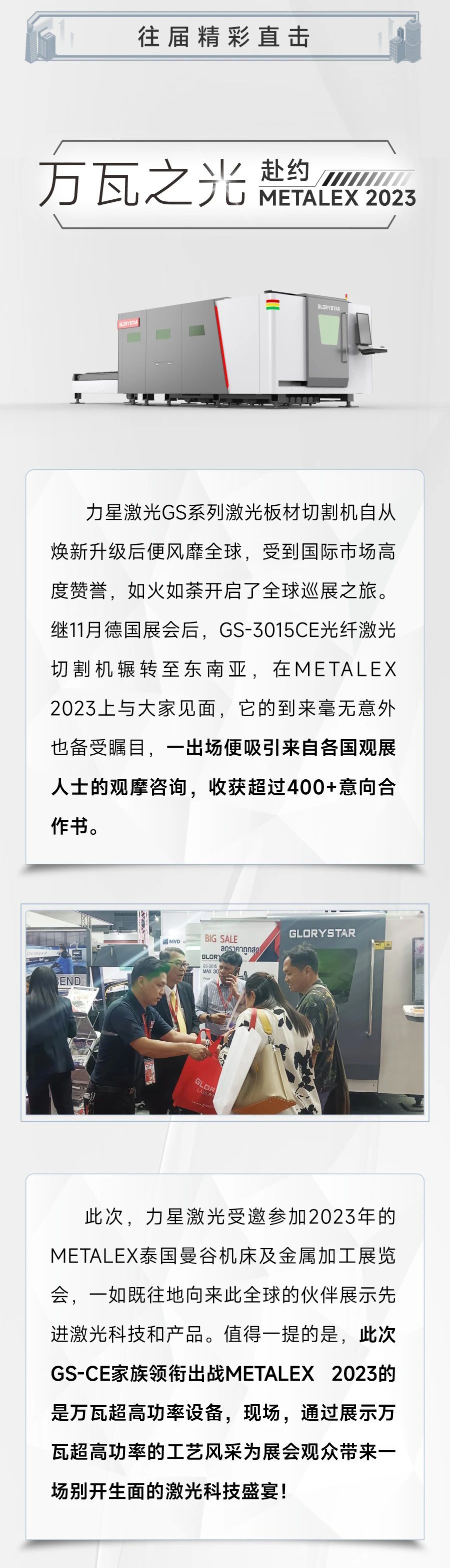 2023再出征！力星激光攜萬瓦設(shè)備亮相METALEX泰國(guó)曼谷機(jī)床及金屬加工展！